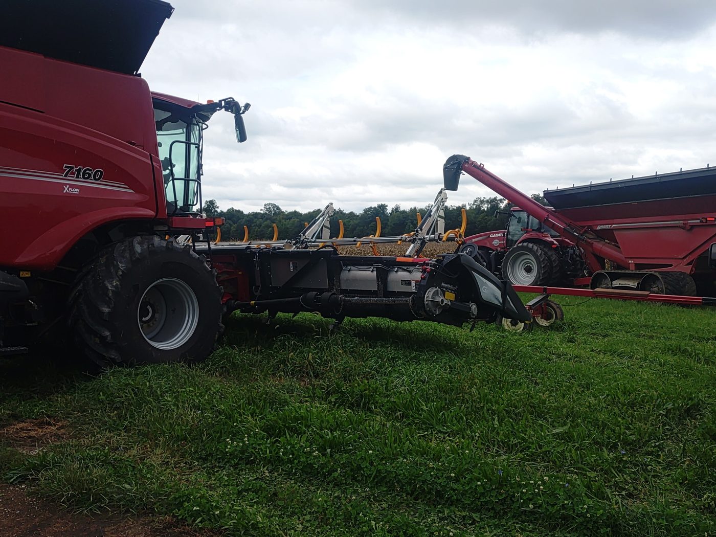 Red Ridge Repair on-site combine harvester field repair in Ohio