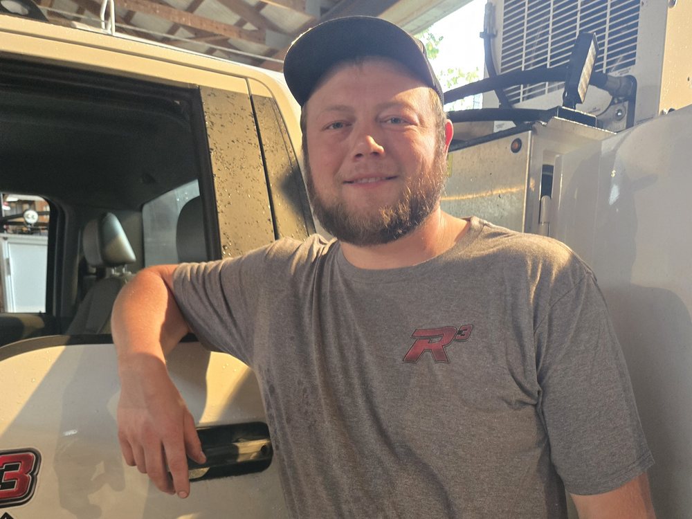 Luke Wells, mechanic at Red Ridge Repair in Utica, Ohio